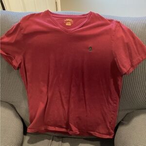 Polo Ralph Lauren Red V-Neck T-Shirt